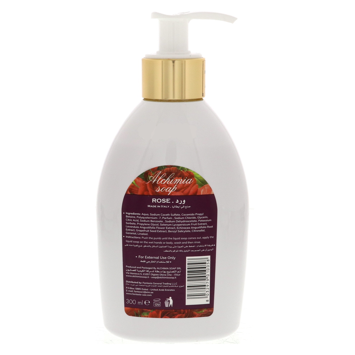 Alchimia Liquid soap Rose 300ml